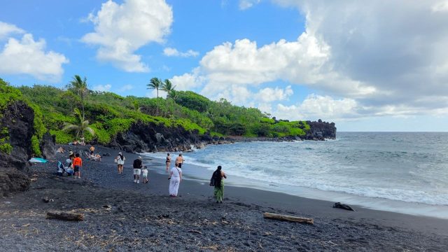 Waianapanapa State Park Maui