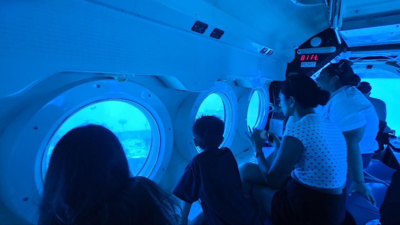 Inside Atlantis Submarines Maui